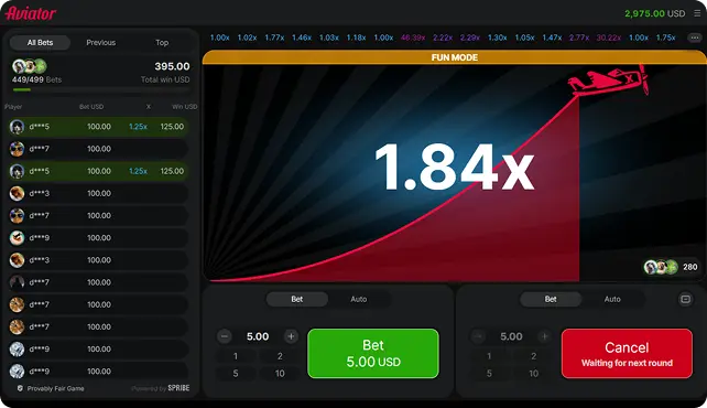 Try Your Luck in Aviator